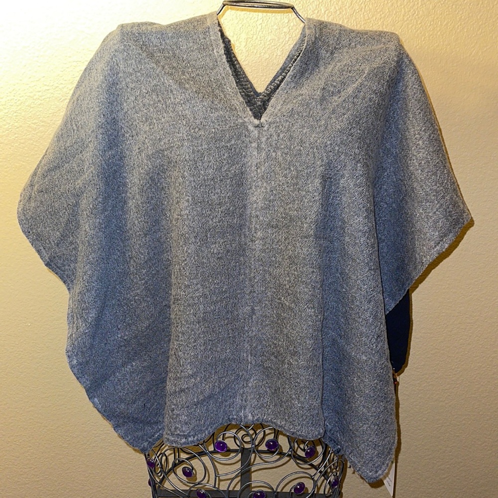 LUUKAA Black&Grey Shawl